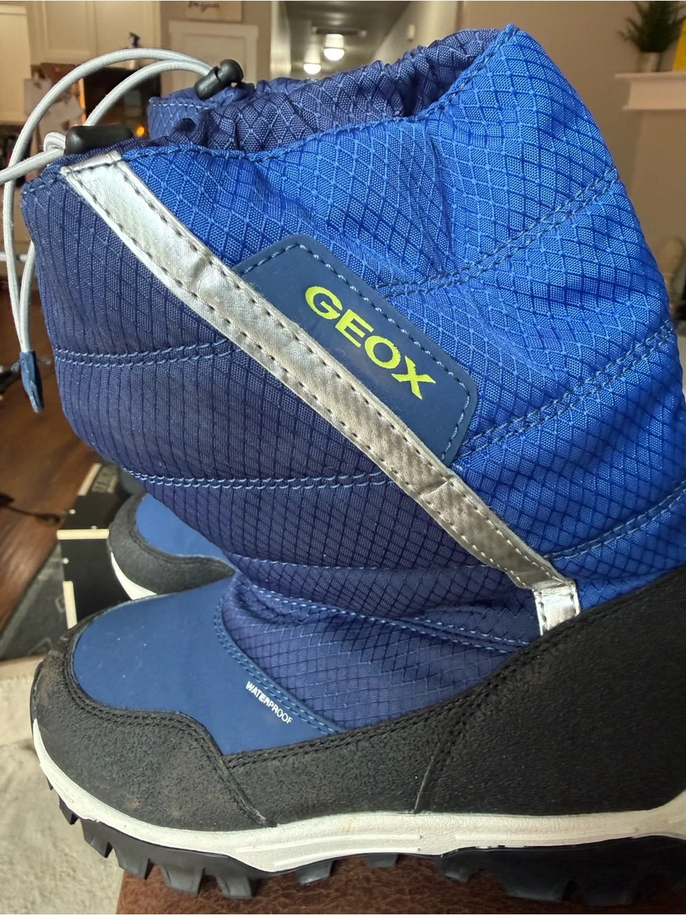 Geox Kids Royal Blue Elastic-Waist Bottoms